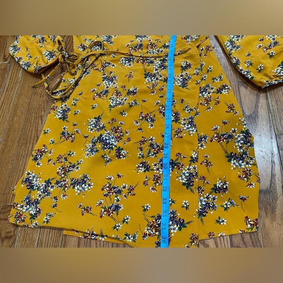 Primark Mustard Floral Dress - Picture 7 of 8